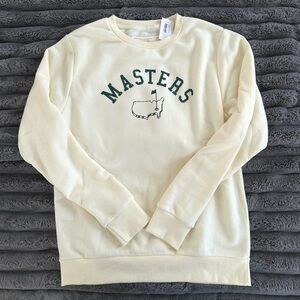 Masters Yellow Crewneck Sweater